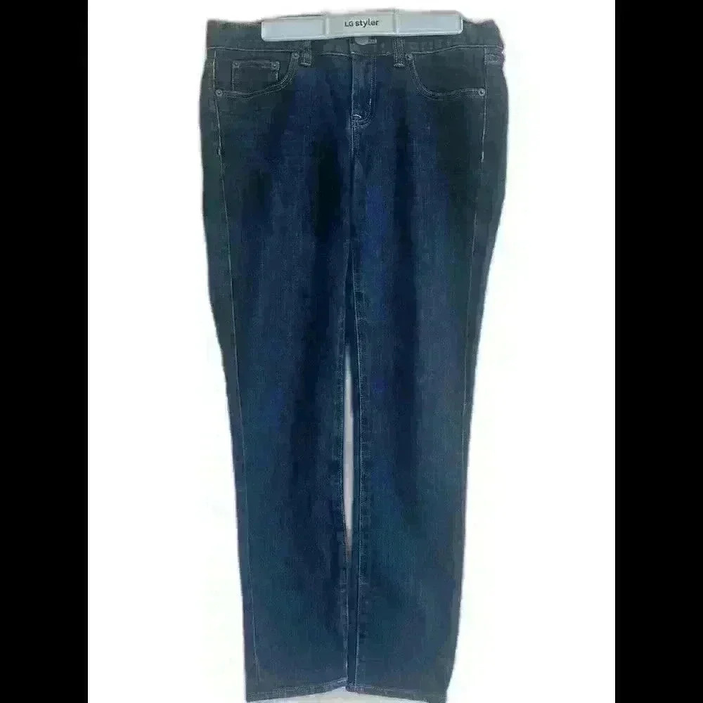 I Crew  Women's Dark Blue Denim Jeans - Toothpick  Fit